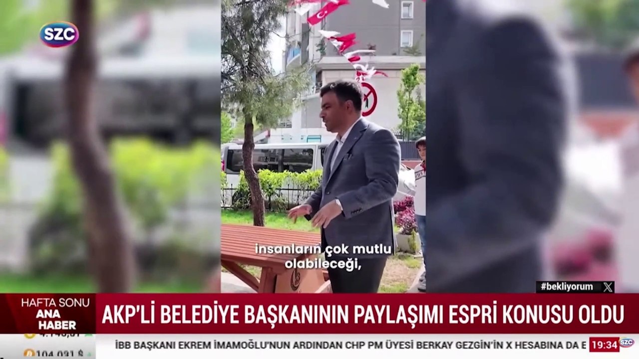 AKP'li Belediye başkanının paylaşımı espri konusu oldu