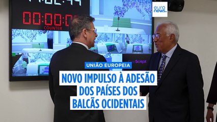Balcãs Ocidentais: Albânia e Montenegro podem aderir à UE antes dos outros