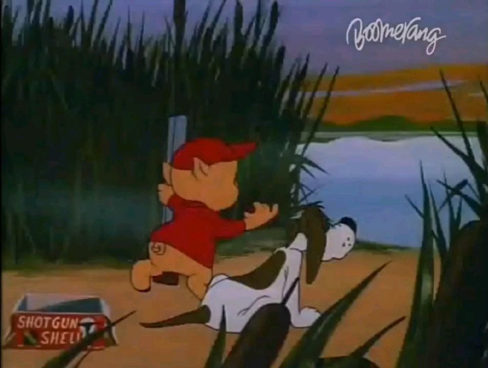 Looney Tunes daffy duck hunt (french) 1949