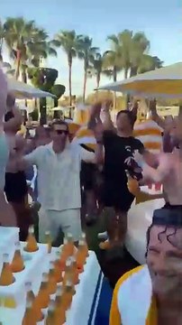 Champions Doncaster Rovers celebrate title by partying in Ibiza