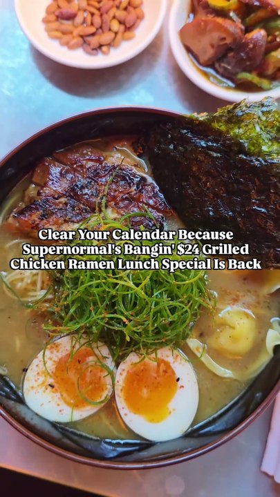 Supernormal Chicken Ramen - Melbourne
