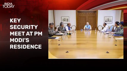 PM Modi holds key security meet with Tri-services chiefs and CDS