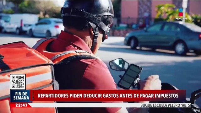 Repartidores piden reducir gastos antes de pagar impuestos