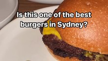 The Gidley burger - Sydney