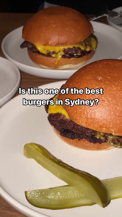 The Gidley burger - Sydney