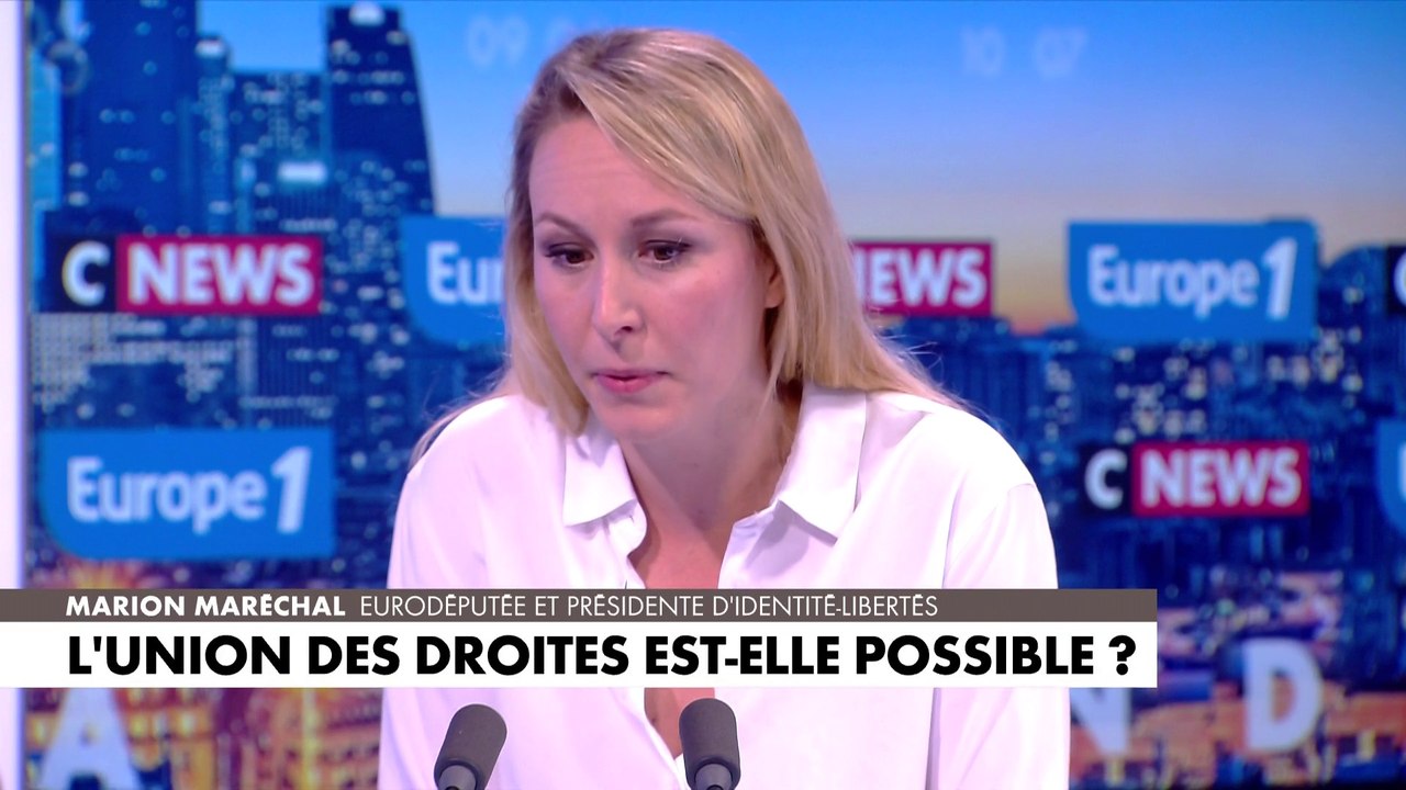 Marion Maréchal : «LFI alimente un discours de guerre civile»