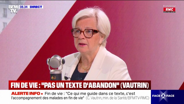 Loi sur la fin de vie: Catherine Vautrin s'oppose à Bruno Retailleau qui estime que ce texte est celui du renoncement et de l'abandon