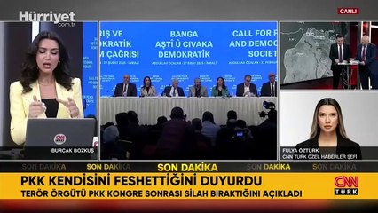 PKK Resmen Kendini Feshettiğini Açıkladı 🛑