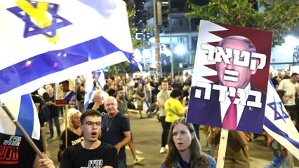 Israel: Demonstration in Tel Aviv for End of Gaza Conflict and Release of Hostages