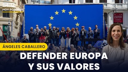 "Un encuentro algo frío y mucho menos numeroso de lo que debería": Ángeles Caballero analiza la manifestación por Europa de Madrid