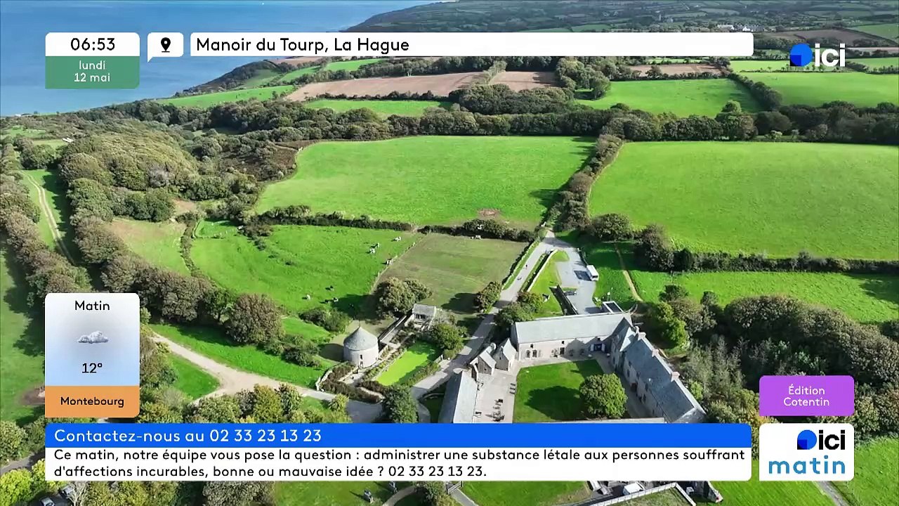 12/05/2025 - ici matin par ici Cotentin en vidéo