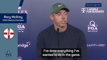 McIlroy still setting goals despite 'dream' Grand Slam triumph