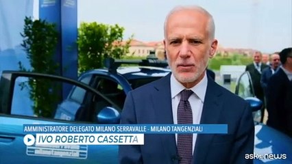 Milano Serravalle, ecco il prototipo di navetta a guida autonoma