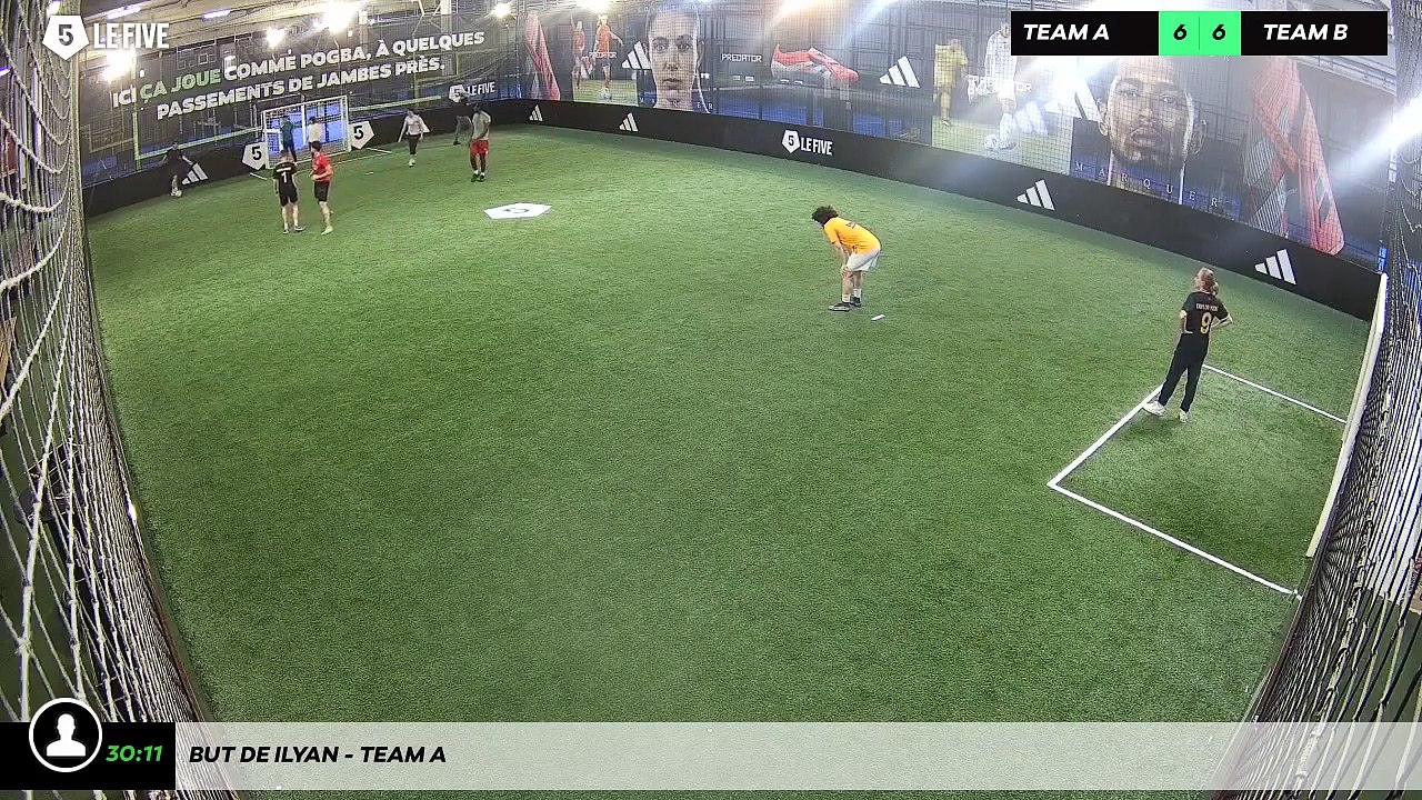 But de Ilyan - Team A