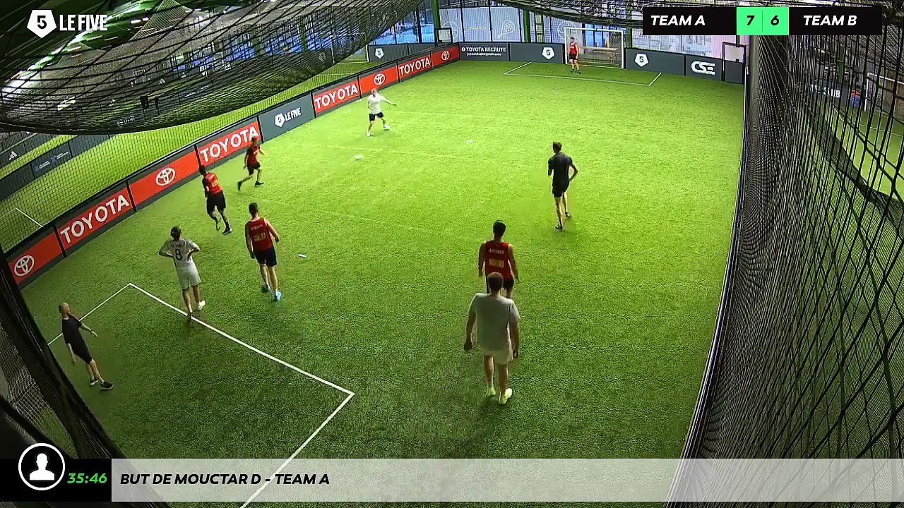 But de Mouctar D - Team A
