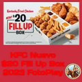 KFC Nuevo $20 Fill Up Box 2023 FotoPlay