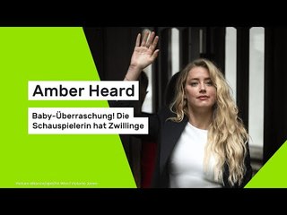 Amber Heard: Baby-Überraschung! Die Schauspielerin hat Zwillinge bekommen