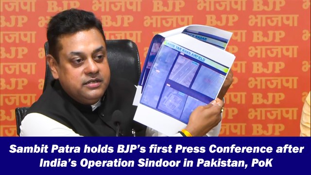 BJP’s Sambit Patra holds first Press Conference on Operation Sindoor after Congress | India-Pakistan