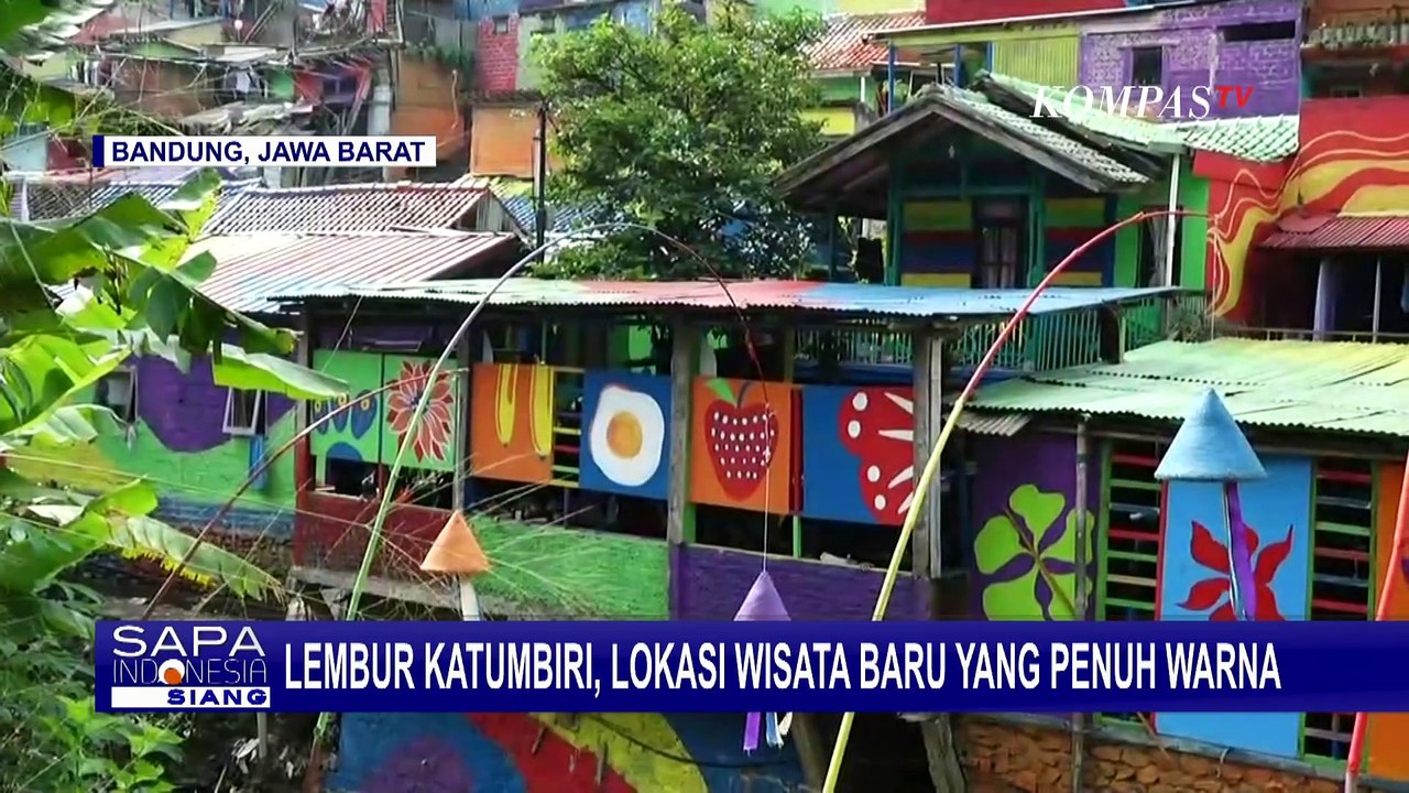 Wisata Lembur Katumbiri Bandung Ramai Dikunjungi Saat Libur Panjang