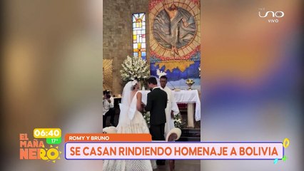 scz se casaron romy paz y bruno rojas