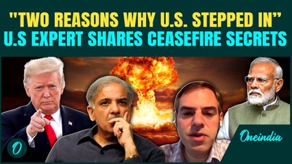 Why Did America Jump In? U.S Expert Reveals What Forced America To Mediate India-Pak Ceasefire