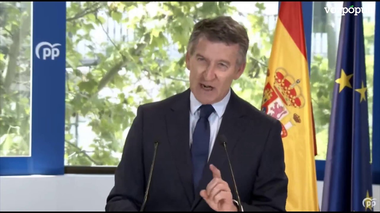 Feijóo anuncia que adelantará el Congreso del PP  para hacer frente a Pedro Sánchez