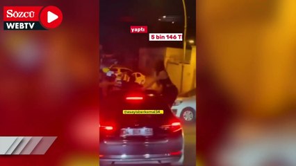 Trafikte 'twerk' yaptı... Cezayı yedi