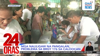 Mga naliligaw na pangalan, problema sa Brgy. 176 sa Caloocan | 24 Oras