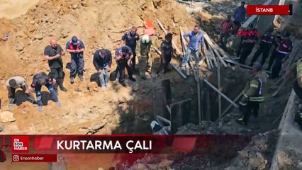 İstanbul Çekmeköy'de inşaat alanında göçük