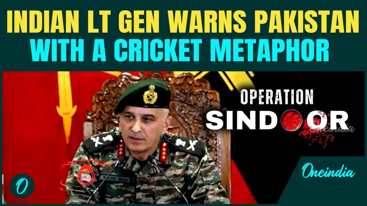 Ashes to ashes: Indian Army DGMO's Virat Kohli Reference of Operation SINDOOR | Watch