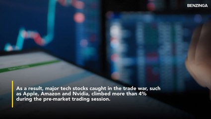 Apple, Amazon, Nvidia Rise In Monday Premarket As US, China Agree To 90-Day Tariff Truce: 'Neither Side Wants A Decoupling'
