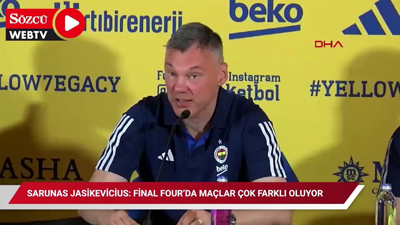 Sarunas Jasikevicius: Final Four’da maçlar çok farklı oluyor
