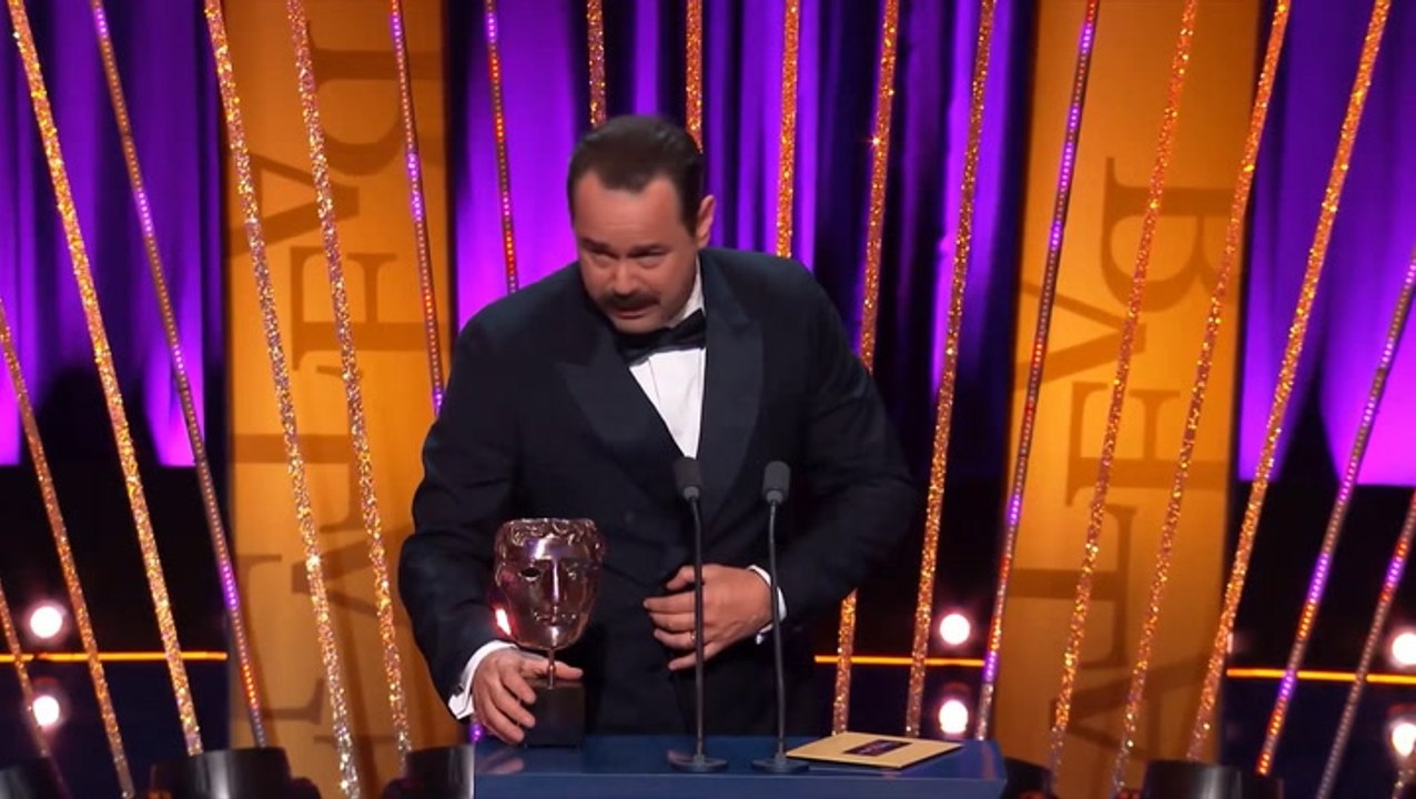 Watch: Danny Dyer’s expletive-laden Bafta speech cut from BBC broadcast