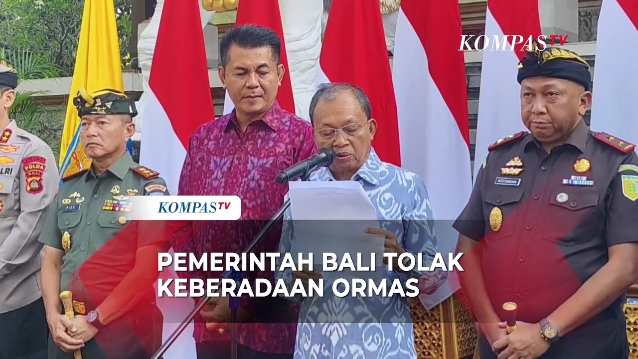 Gubernur Wayan Koster Tegas Tolak Ormas yang Lekat Dengan Premanisme di Bali