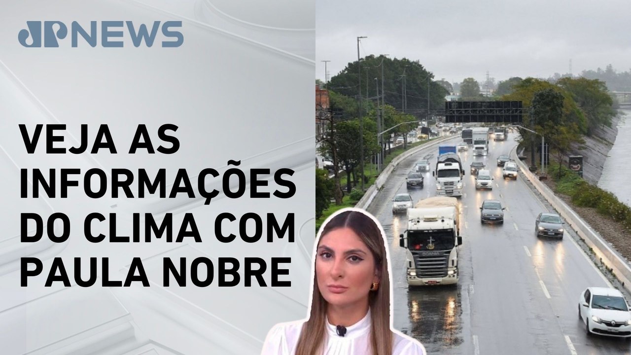 Temperaturas seguem amenas no Sul e Sudeste nesta segunda (12) | Previsão do Tempo
