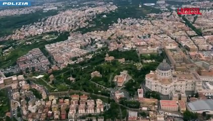 Papa Leone XIV, le immagini dall'elicottero della prima benedizione domenicale