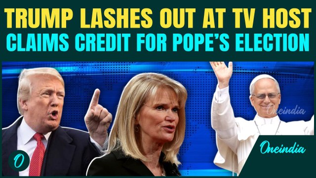 ‘I did win the Catholic Vote’ | Trump boasts getting American Pope elected | Blasts out at TV host