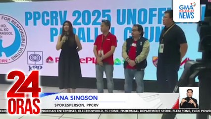 34.38% ng transmitted votes, natanggap na ng PPCRV | 24 Oras