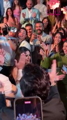 النجم #مصطفى_حجاج يشعل أجواء حفل خطوبة «زينة» ابنة المنتج #محمد_الشريف‎ 🔥🎤