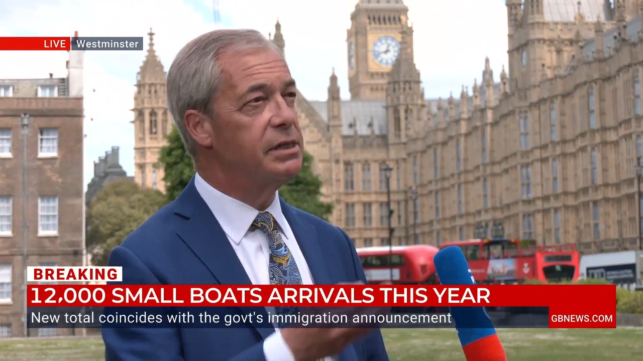 WATCH: Nigel Farage declares Reform are 'carryi...