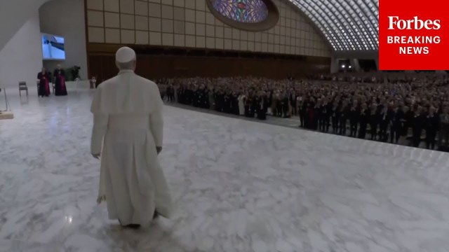 Pope Leo XIV Holds First Press Briefing At Vatican Since Becoming Pontiff