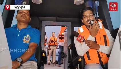 ଗଞ୍ଜାମ ସମୁଦ୍ର ଉପକୂଳରେ ମେରାଇନ୍ ପୋଲିସର ଜୋରଦାର ପାଟ୍ରୋଲିଂ, ଗ୍ରାଉଣ୍ଡ ଜିରୋରେ ETV Bharat