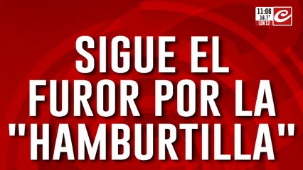 La "Hamburtilla" ya salió a la calle y es furor en el barrio y en las redes