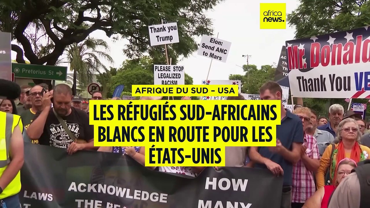Afrique du Sud – USA : les 49 premiers réfugiés Sud-africains blancs arrivent aux États-Unis