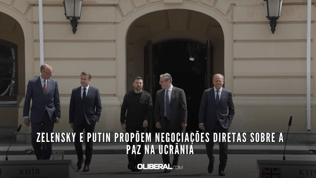 Zelensky e Putin propõem negociações diretas sobre a paz na Ucrânia
