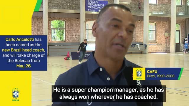 'Champion' Ancelotti will be welcomed by Brazil - Cafu