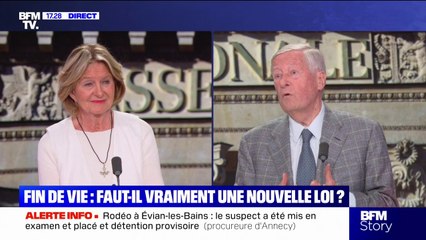Fin de vie: "Mon frère est mort dans des souffrances épouvantables", témoigne Alain Duhamel