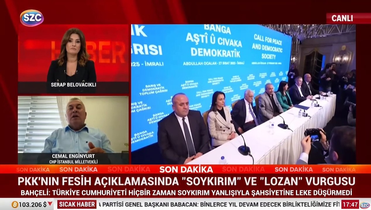 Cemal Enginyurt'tan canlı yayında çok sert Lozan tepkisi