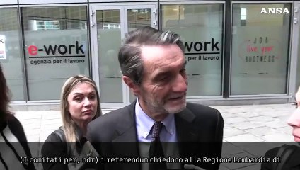 Referendum, Fontana: "La Russa invita all'astensione? Legittimo dissenso"
