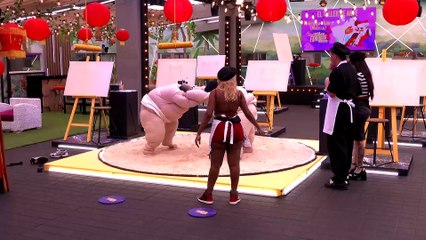 Los luchadores de SUMO asumieron el castigo en La casa de los famosos Colombia